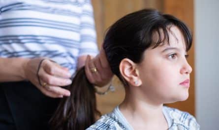 Coiffure pour petite fille