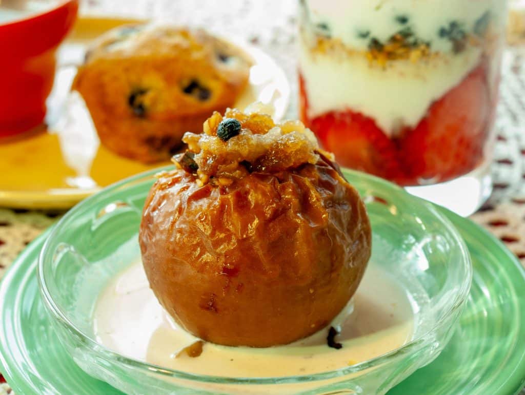 Pomme au four