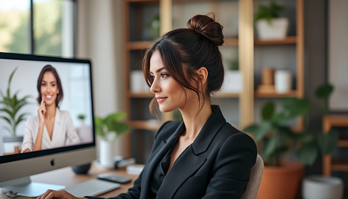 découvrez nos coiffures professionnelles express, idéales pour paraître impeccable en visioconférence en quelques minutes seulement. gagnez du temps et restez élégant, même à distance !