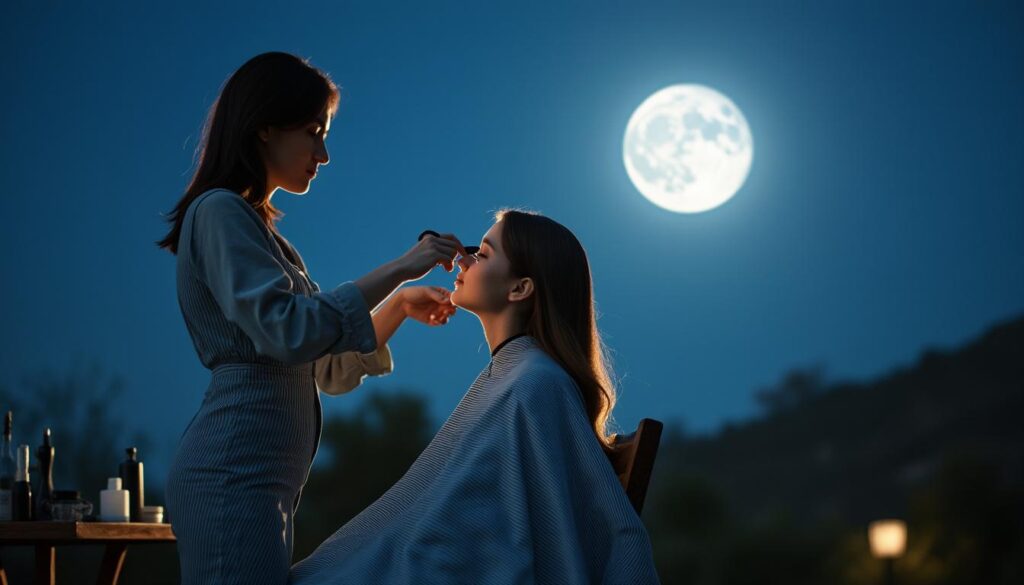 Cheveux et Lune Le Guide du Calendrier Lunaire pour se Couper les Cheveux — free download