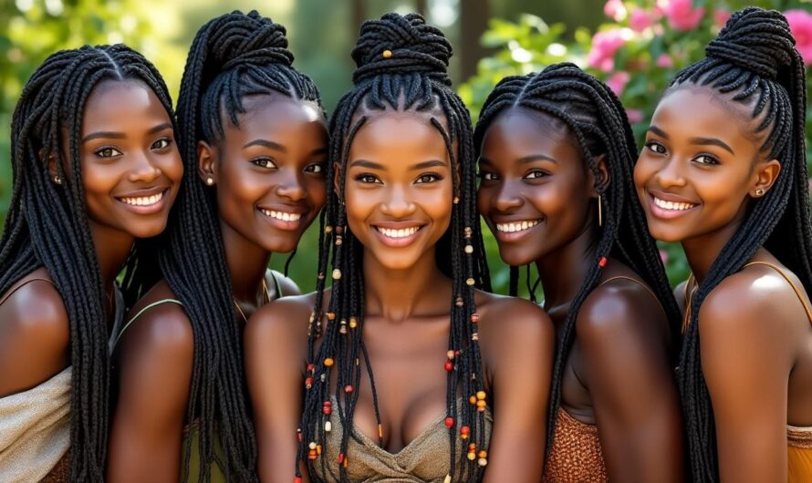 Techniques anciennes de tresses revisitées