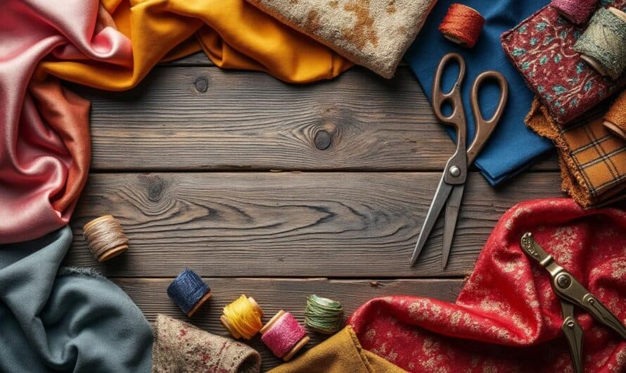 Tissus rares mais abordables pour couture créative