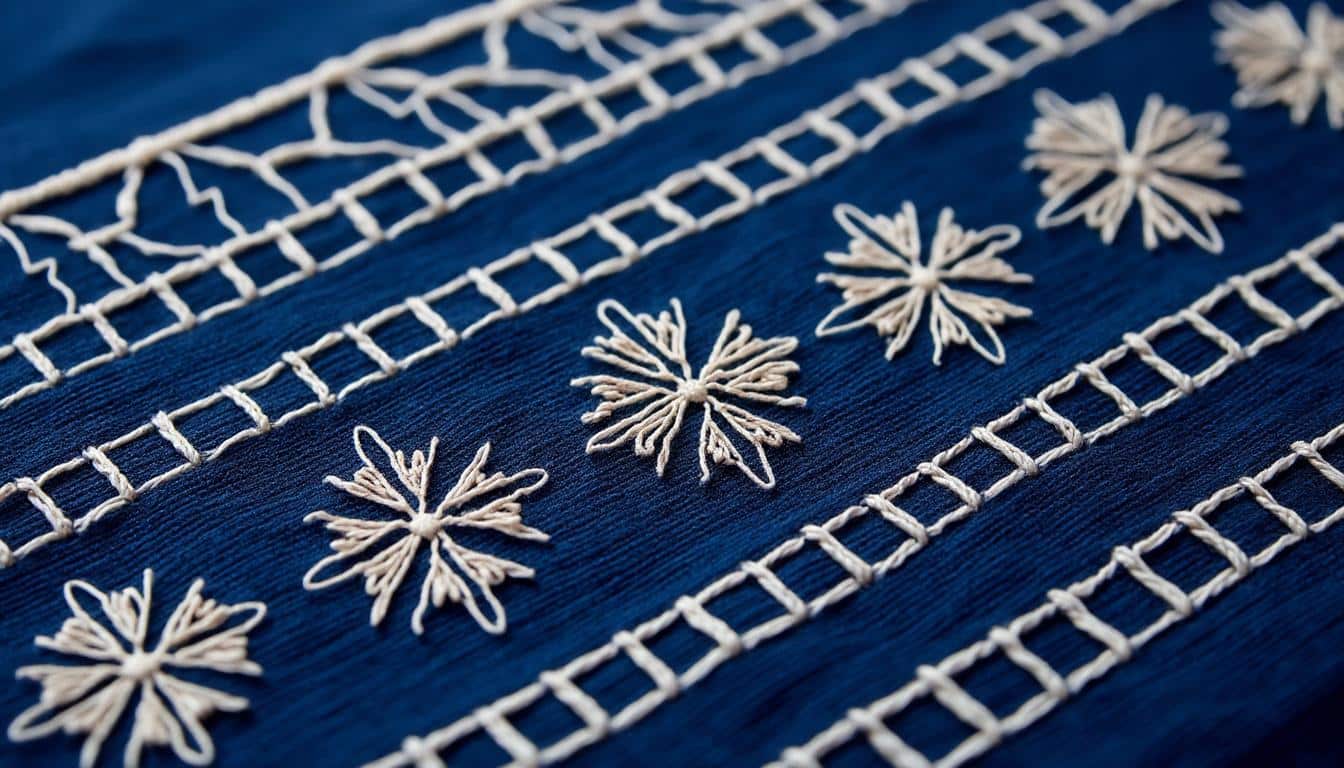 d&eacute;couvrez la couture traditionnelle japonaise sashiko expliqu&eacute;e simplement, pour apprendre cette technique artisanale unique et ses motifs &eacute;l&eacute;gants.