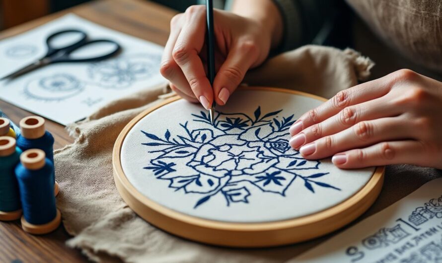 Couture traditionnelle japonaise Sashiko expliquée simplement