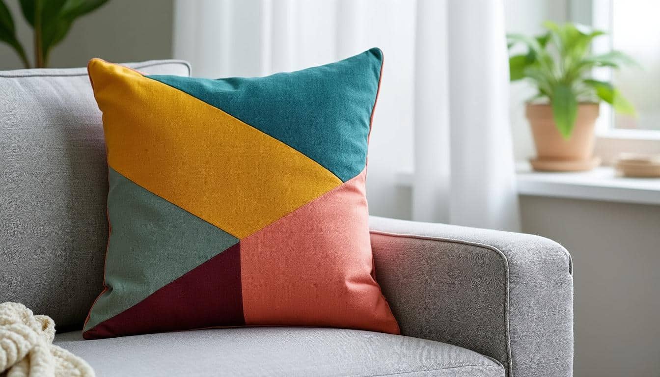 d&eacute;couvrez notre patron rare et exclusif pour cr&eacute;er une housse de coussin r&eacute;versible, alliant style et praticit&eacute; pour d&eacute;corer votre int&eacute;rieur avec &eacute;l&eacute;gance.