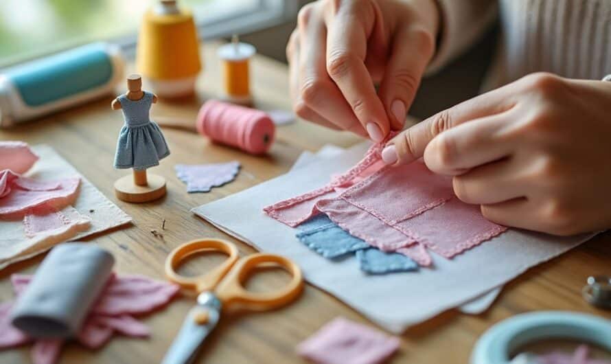 Couture de vêtements pour poupées : astuces de précision