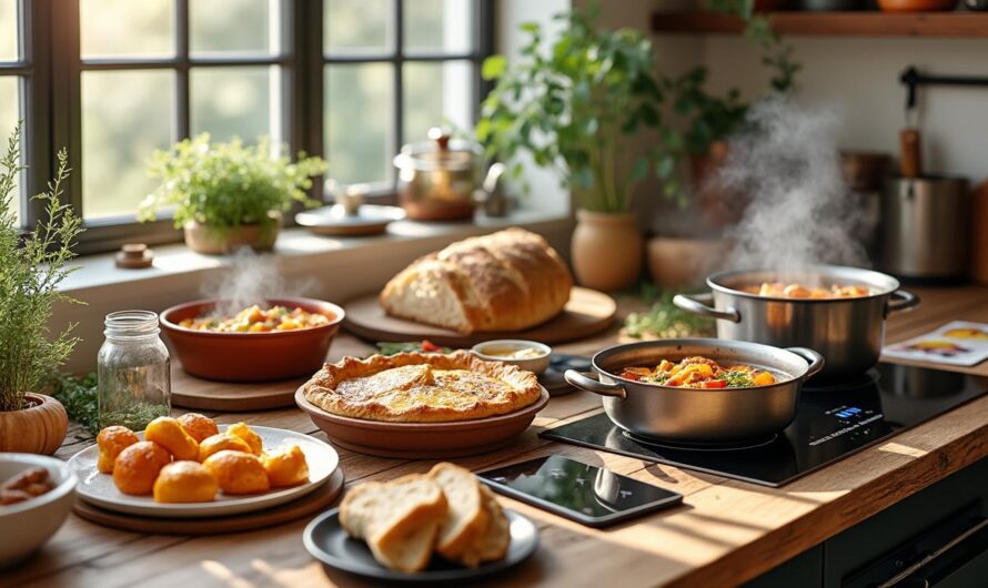 Recettes de grand-mère adaptées à la cuisine moderne