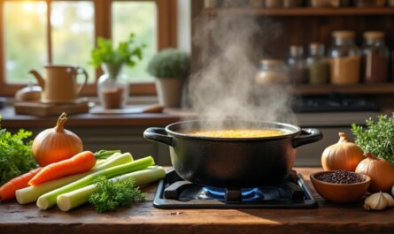 découvrez les secrets des bouillons maison traditionnels pour des saveurs riches et authentiques, faciles à préparer chez vous.