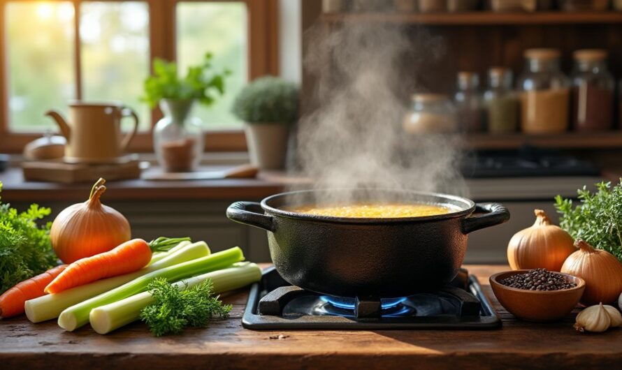 Secrets des bouillons maison traditionnels