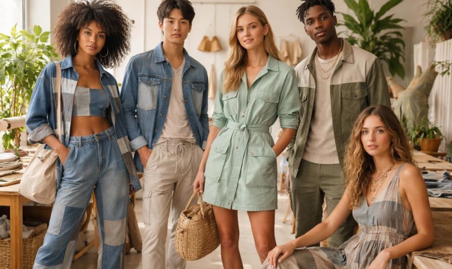 Mode circulaire : vêtements recyclés et tendances