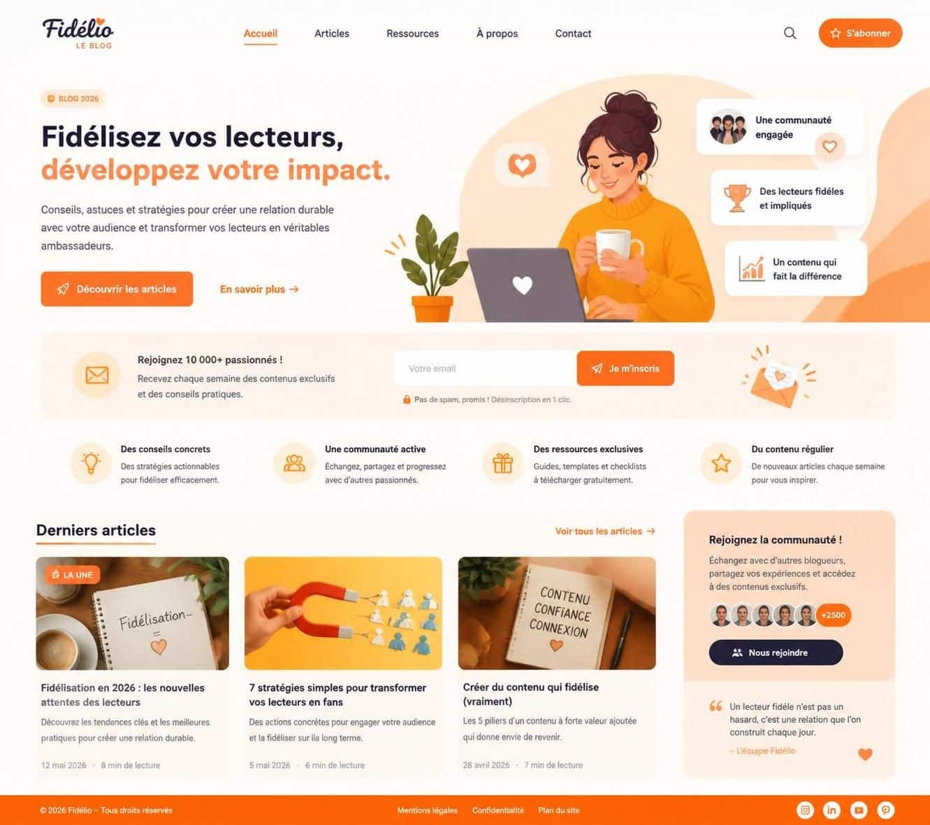 découvrez des astuces rares et efficaces pour fidéliser vos lecteurs de blog et maintenir une audience engagée sur le long terme.