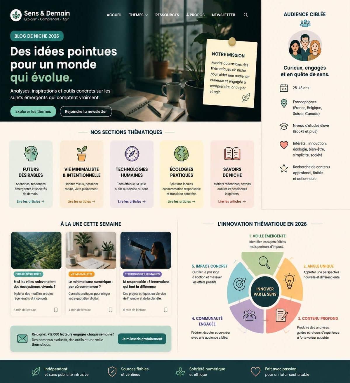découvrez notre blog de niche dédié aux thématiques peu explorées, offrant des contenus uniques et approfondis pour les passionnés en quête d'originalité.