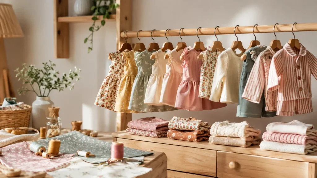 Atelier couture baign&eacute; de soleil